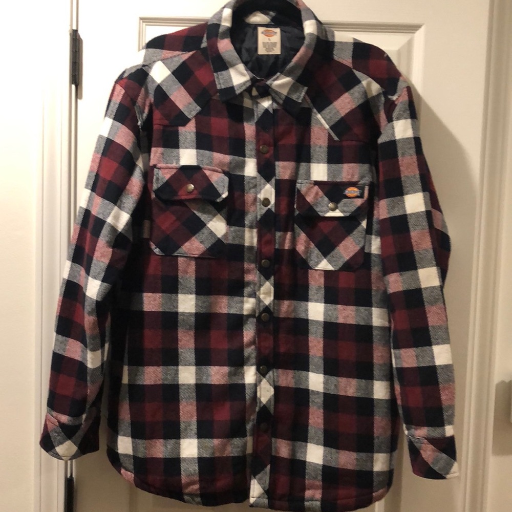Dickies Large Flannel Mens Quilt lined